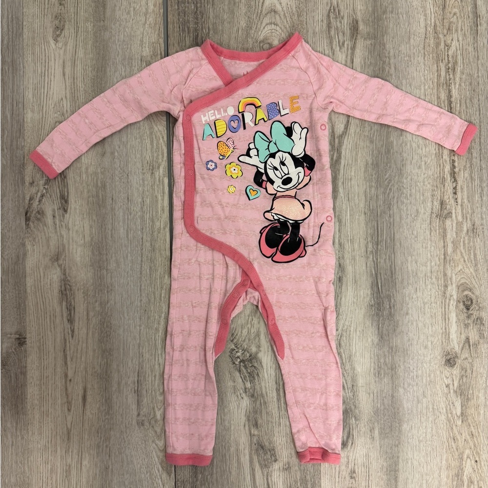 Disney Pink Minnie Mouse  Pajamas